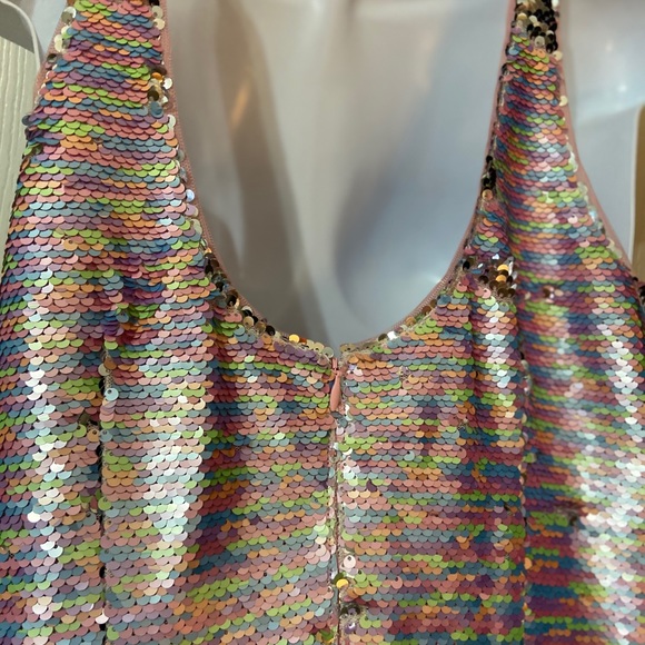 Aidan by Aidan Mattox Pastel Multi NWT size 10 - Picture 5 of 8